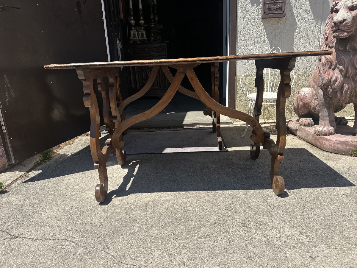 Pair Of Luigi XIV-style Emilia "lira" Tables, Late 17th Century, 600-photo-6