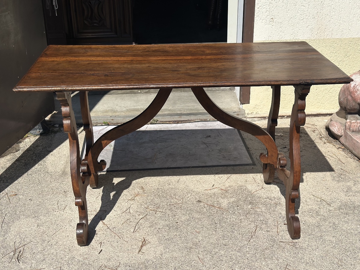 Louis XIV-style "fratino" L-shaped Table From Emilia, Late 17th Century, 600-photo-3