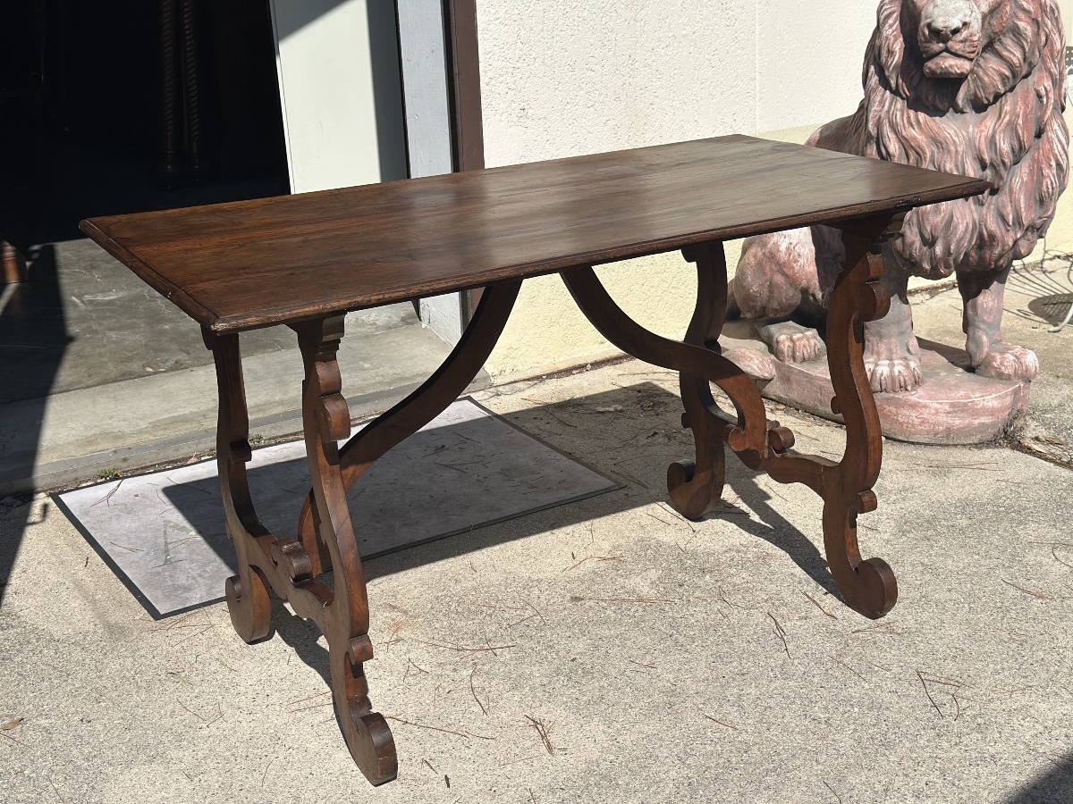 Louis XIV-style "fratino" L-shaped Table From Emilia, Late 17th Century, 600-photo-5
