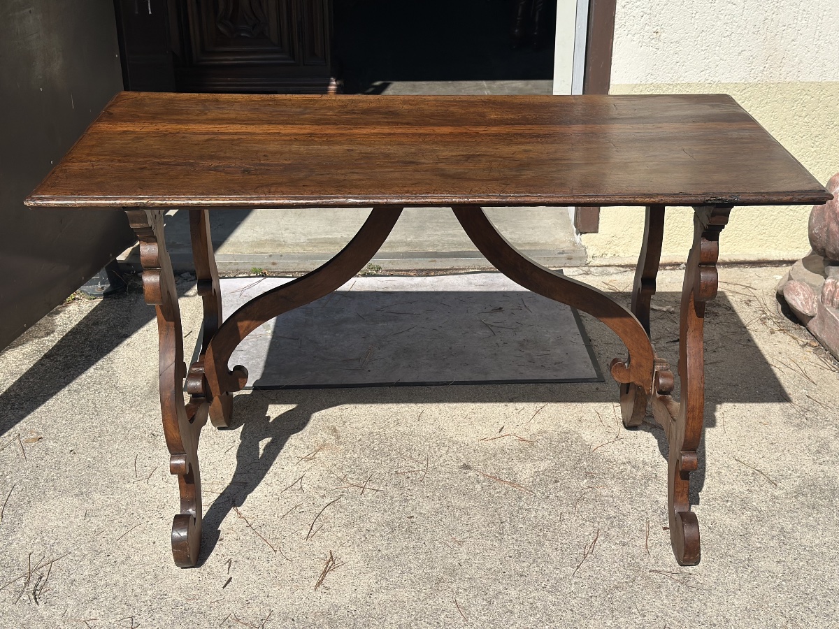 Louis XIV-style "fratino" L-shaped Table From Emilia, Late 17th Century, 600-photo-6