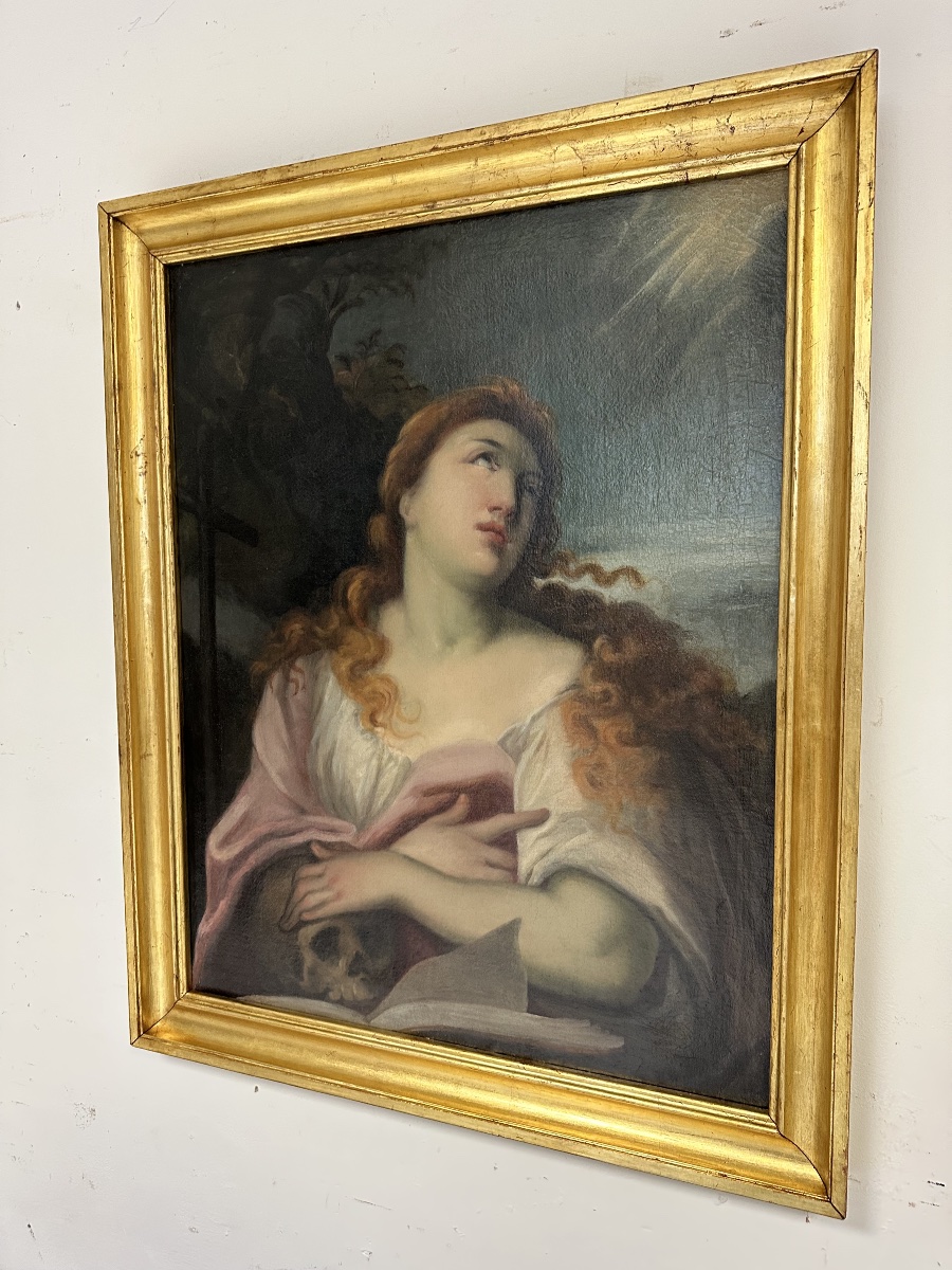 Tiziano Vecelio (in The Style Of) Pieve Di Cadore 1488–90 Venice 1576 The Penitent Magdalene Oil On T