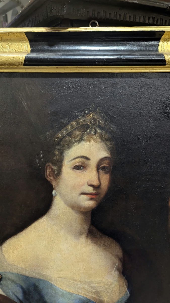 Sujet : Salomé avec la tête du Baptiste Auteur : Onorio Marinari (1627-1715) Technique et dimen-photo-4