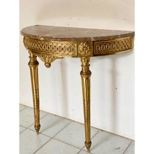 Golden Crescent Console. Early 19th Century