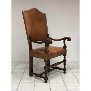 Fauteuil à bobines Louis XIV. Emilia 1600