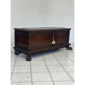 17th-century Wedding Chest From Emilia-tuscany
