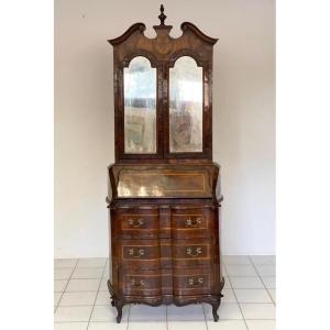 Curved Venetian Trumeau, Late 19th To Early 20th Century