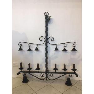 Wrought Iron Chandelier