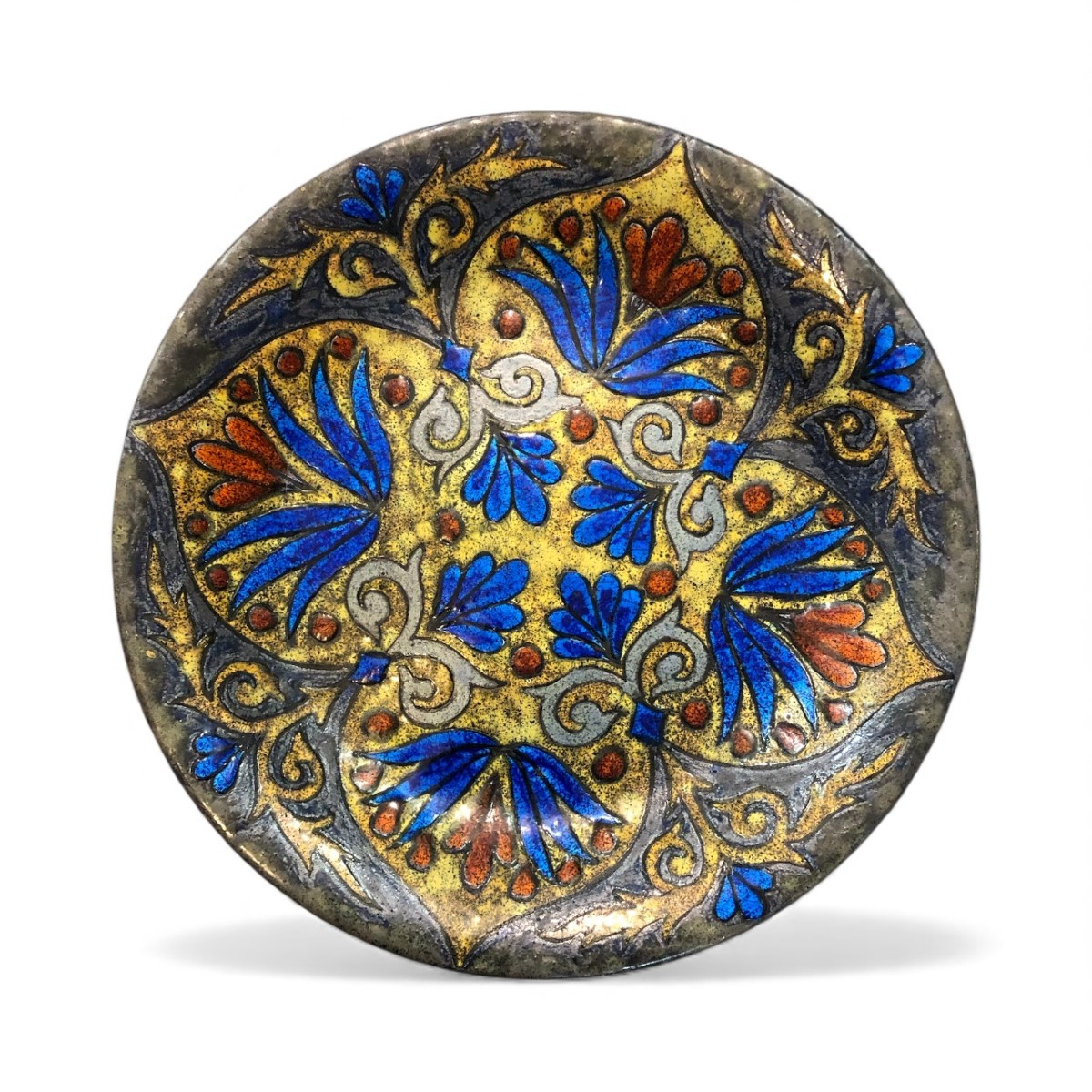 plat céramique Marietta taburet année 60