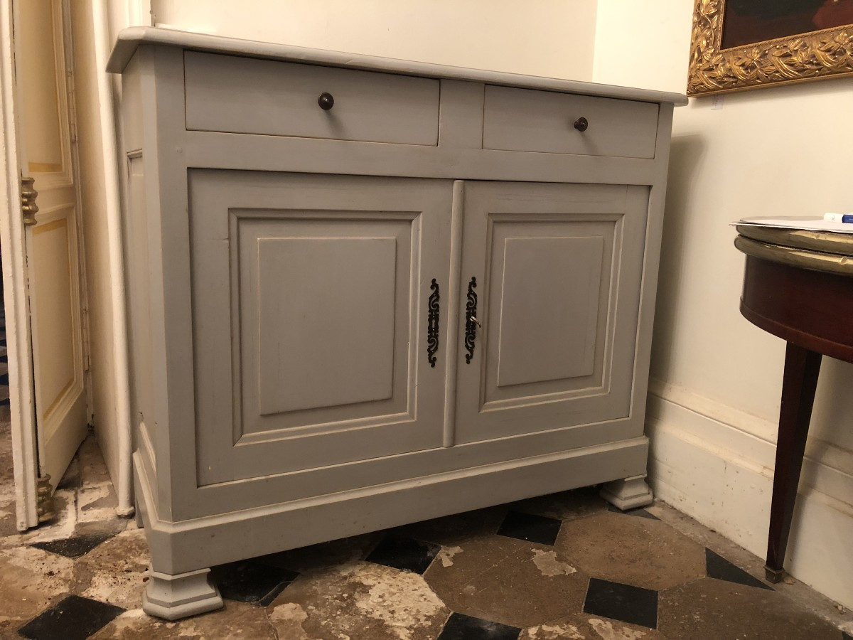 buffet louis philippe peint-photo-3
