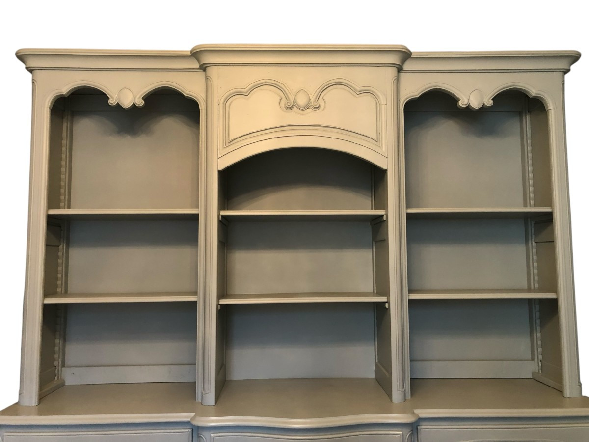 Antique Painted Louis XV Dresser-photo-2