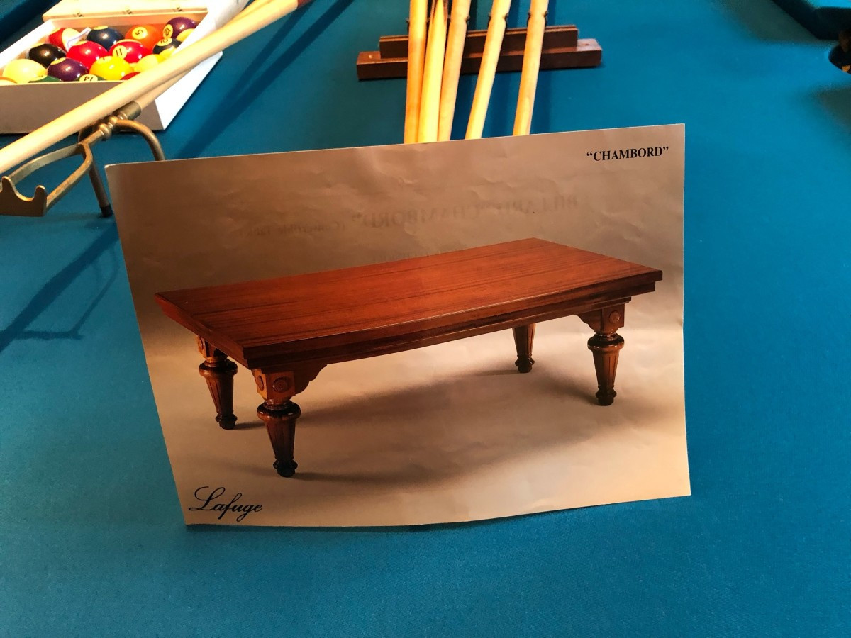 Fafuge Brand Chambord Model Billiard Table-photo-1