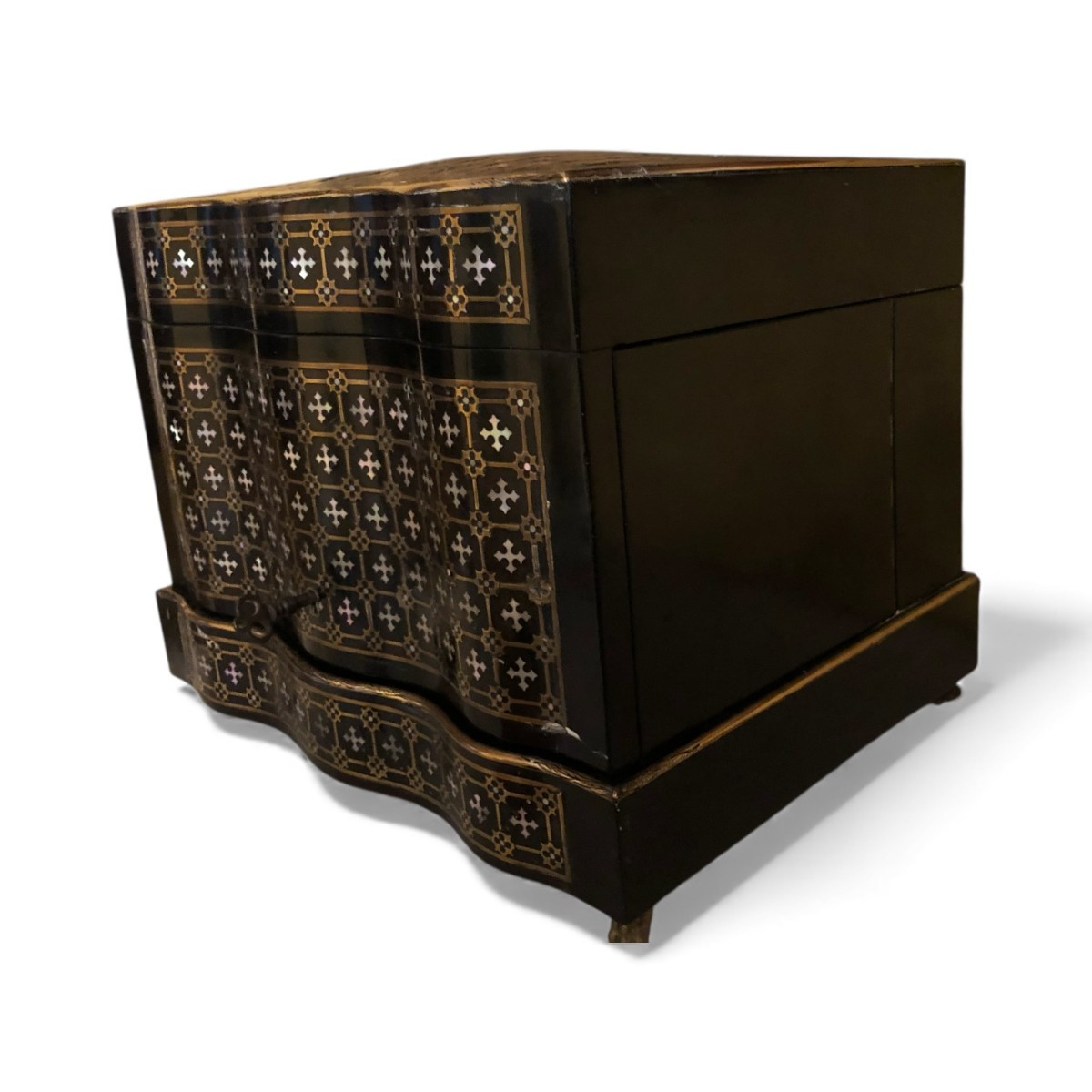 Cave à liqueur Napoleon 3 complète-photo-4