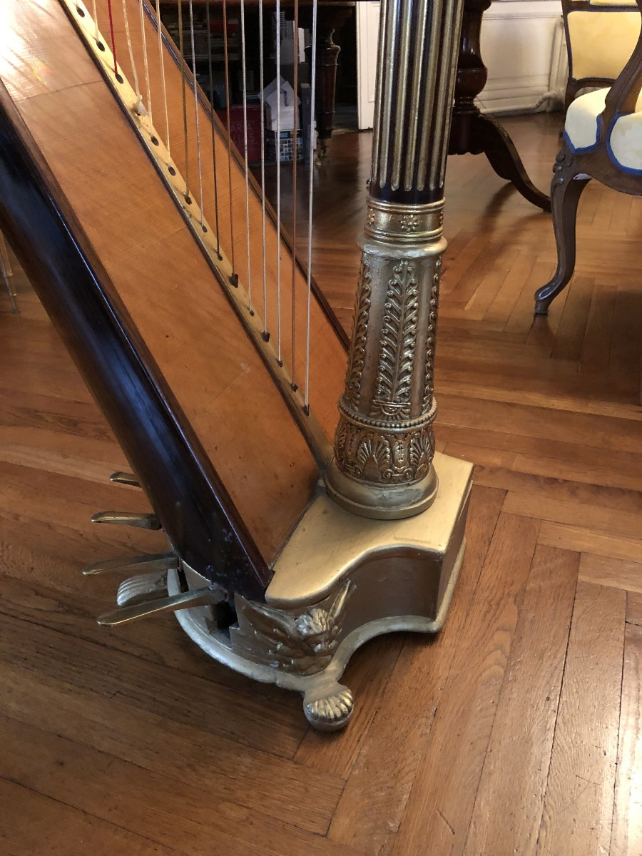 Harpe Erard 19eme siecle n°1521-photo-2