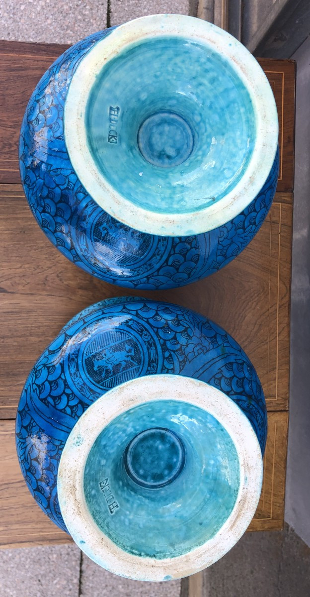 Theodore Deck Pair Of Mosque Lamps-photo-3