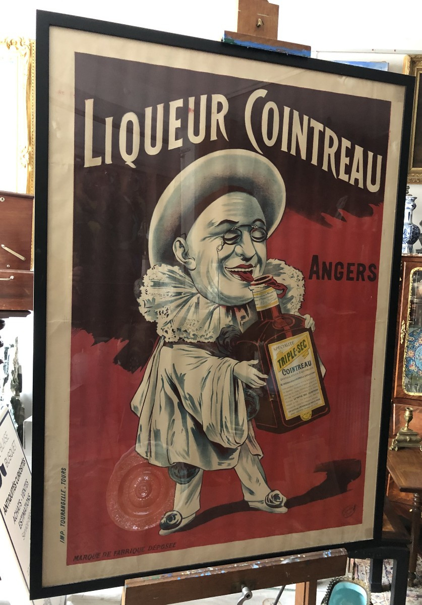 Vintage Cointreau Poster From Angers, 1897