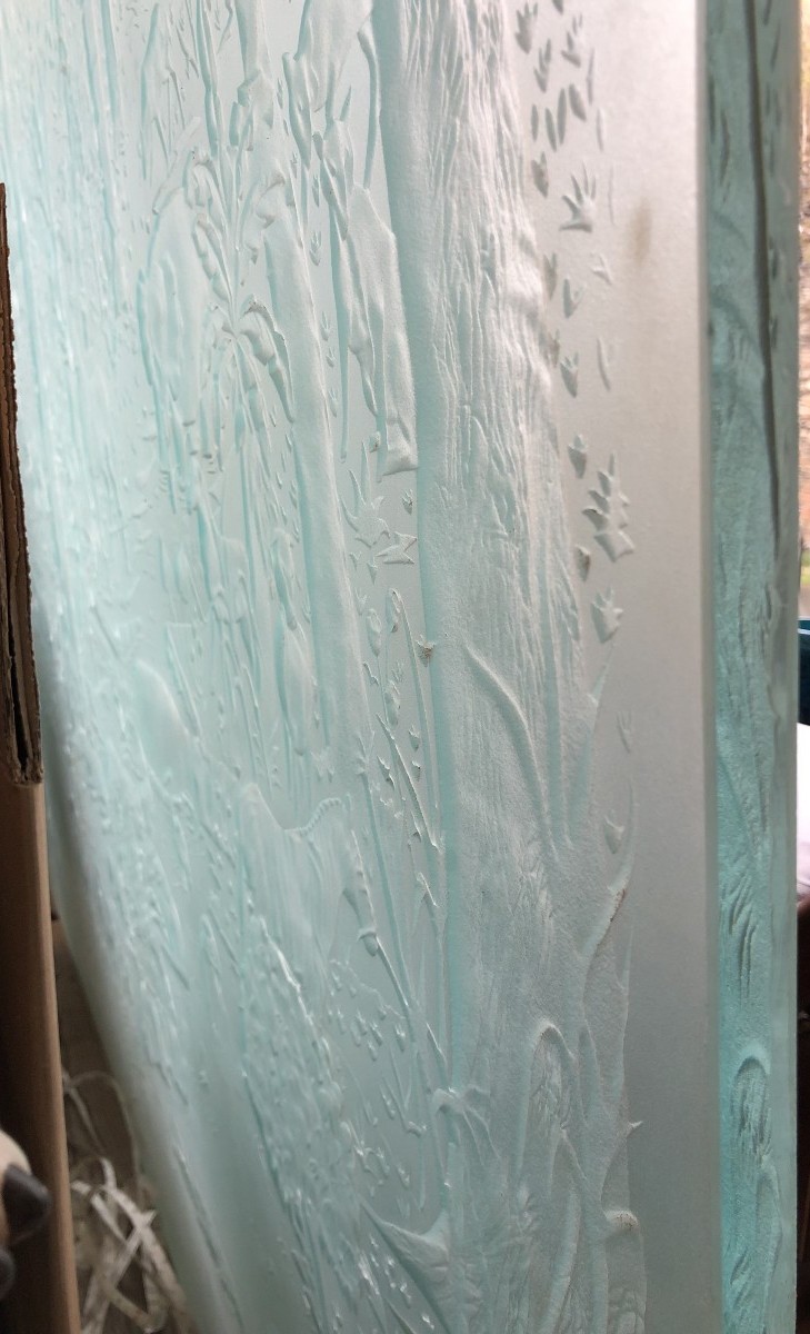Glass Panel Art Deco 1930 -photo-6