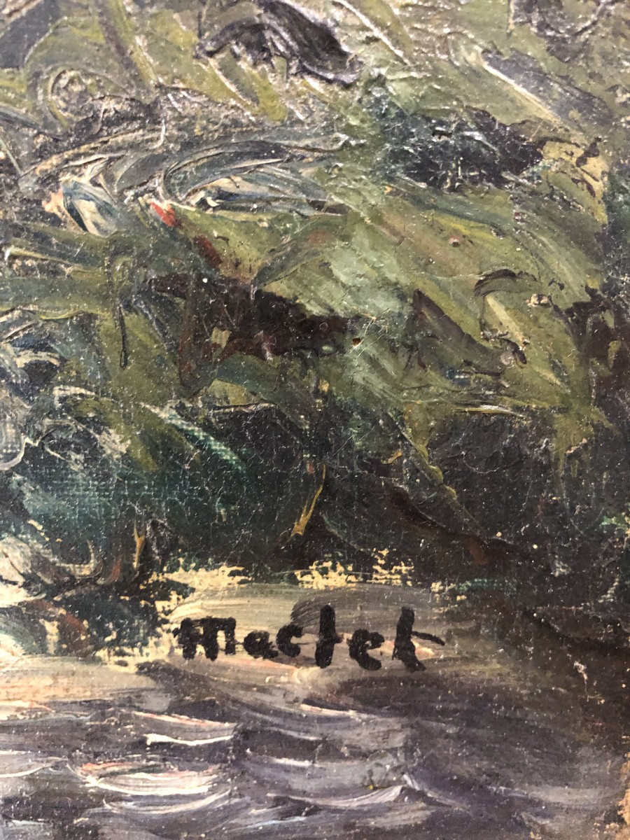 Elisée Maclet Les Bords De La Marne 1907-photo-3