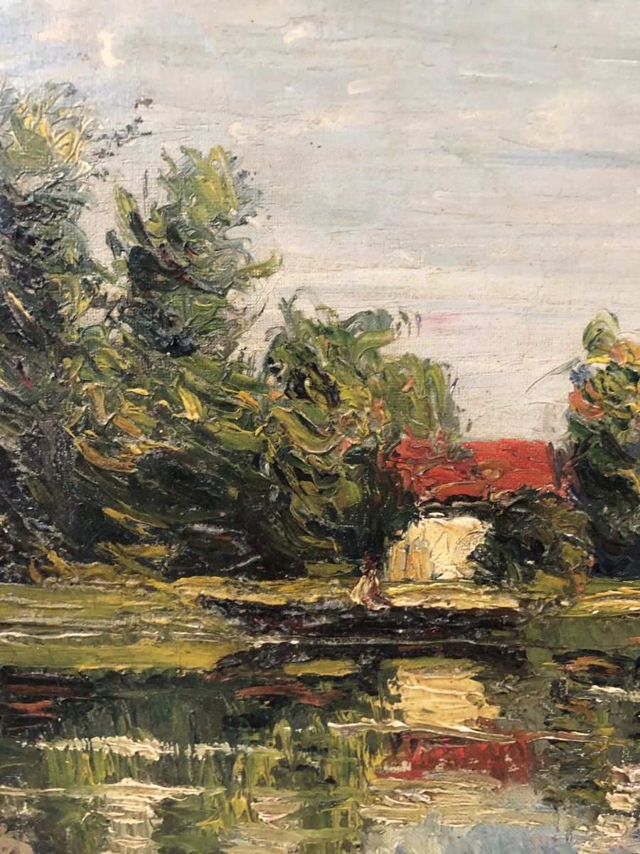 Elisée Maclet Les Bords De La Marne 1907-photo-4