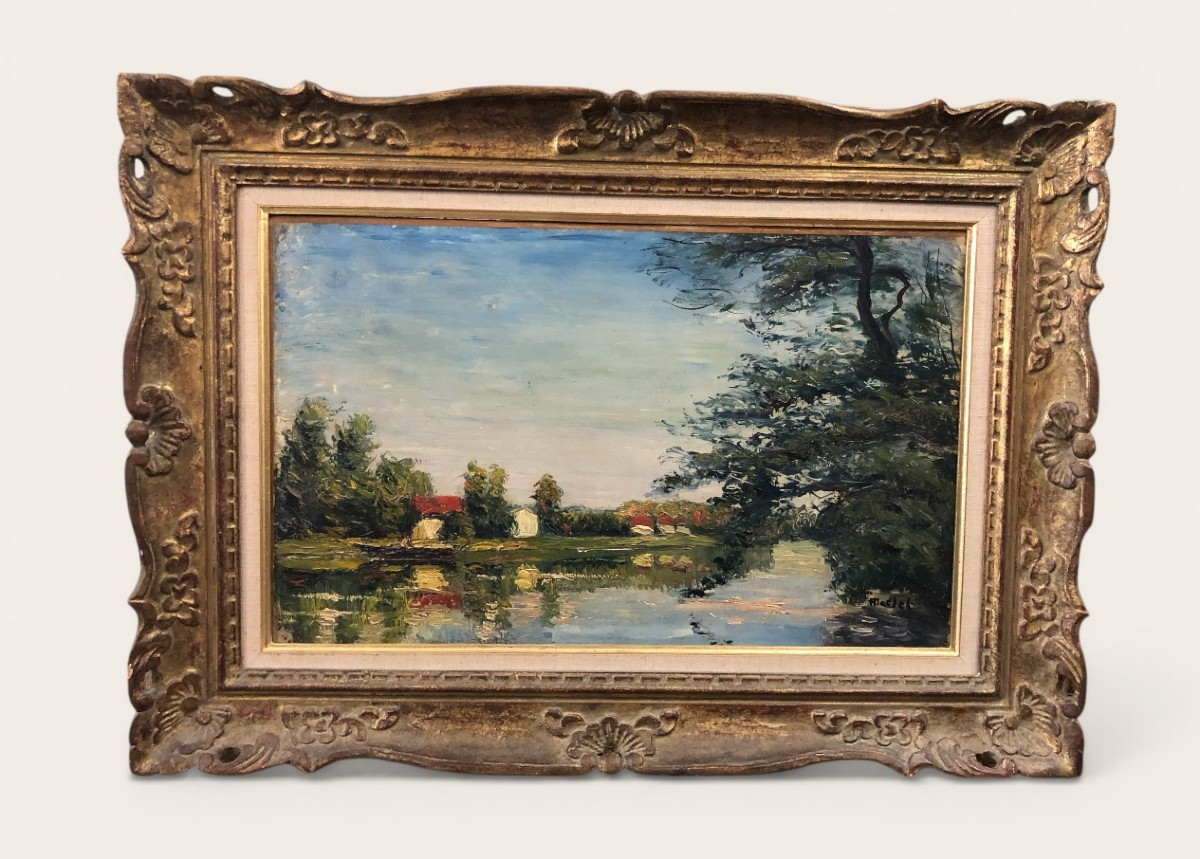 Elisée Maclet Les Bords De La Marne 1907