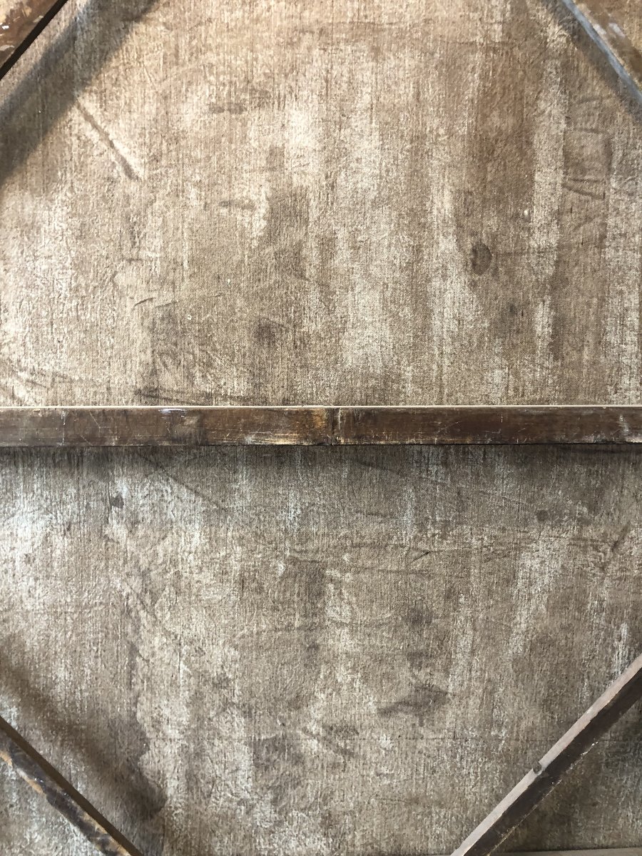 Huile sur toile Orientaliste fin 19eme siècle "cheval et maure"-photo-3