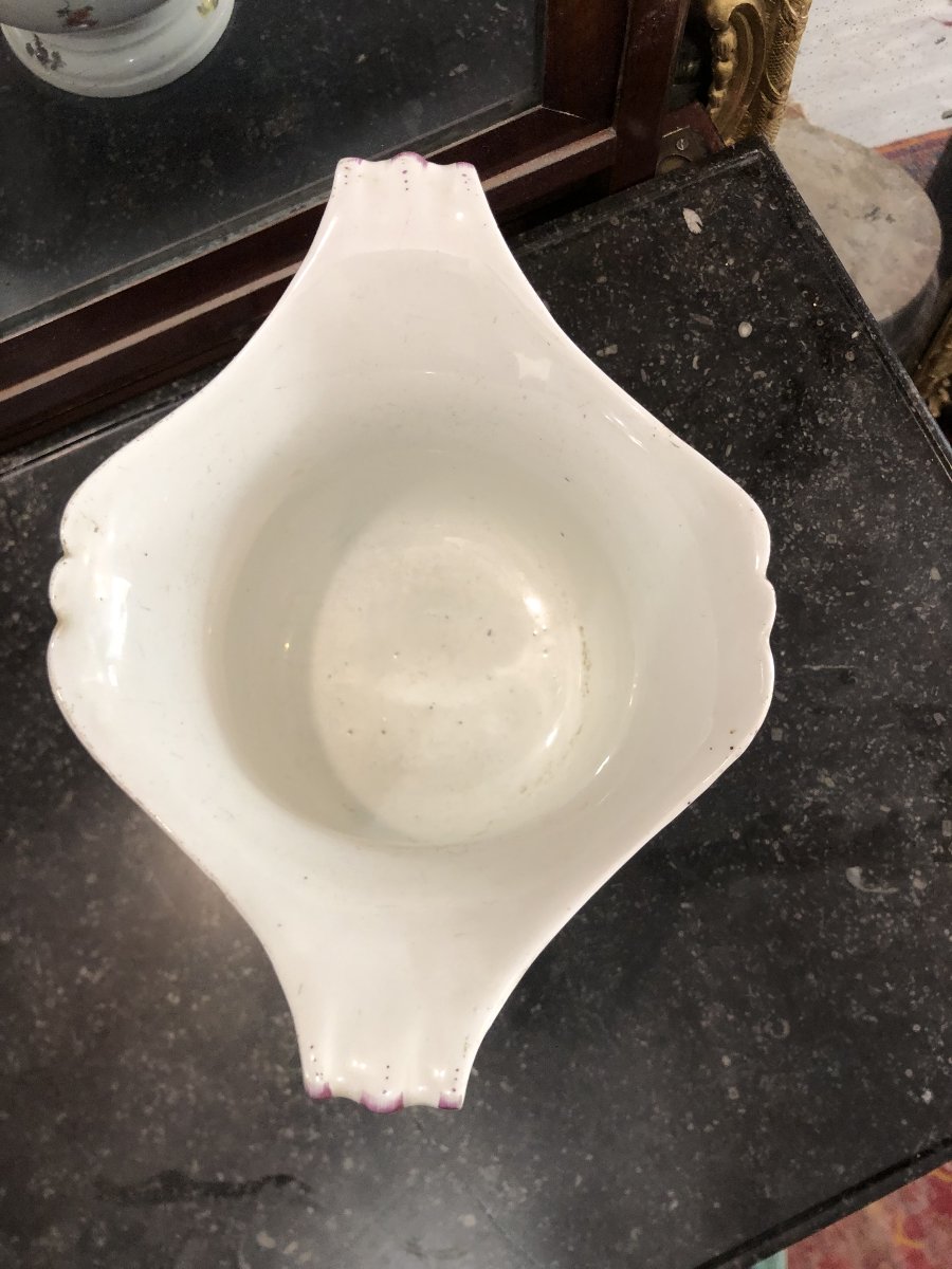 coupe rafraichissoir porcelaine Vienne fin 18eme-photo-1