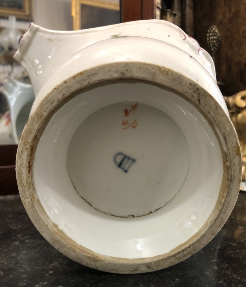 coupe rafraichissoir porcelaine Vienne fin 18eme-photo-3