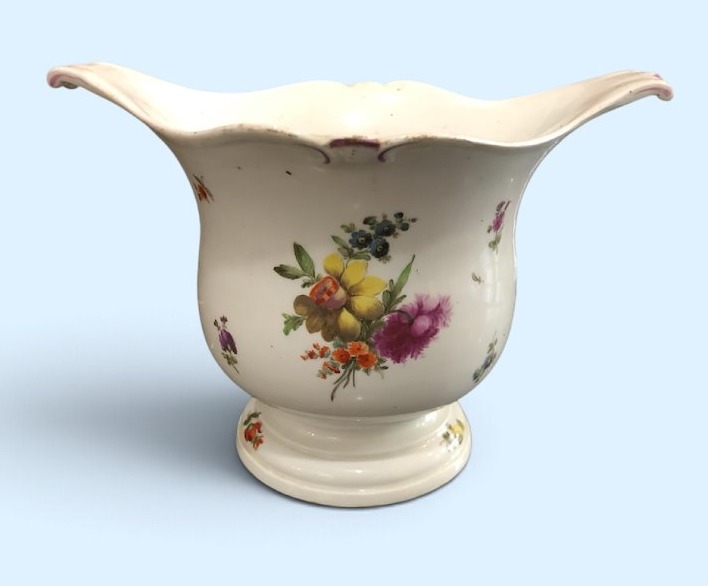 coupe rafraichissoir porcelaine Vienne fin 18eme