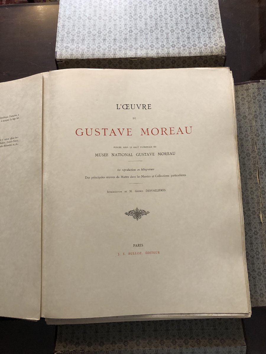 Gustave Moreau: 60 Heliogravure Reproductions Of His Major Works.-photo-3