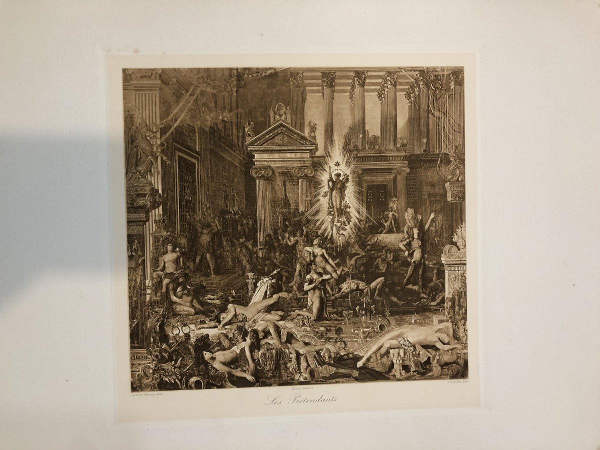 Gustave Moreau: 60 Heliogravure Reproductions Of His Major Works.-photo-4
