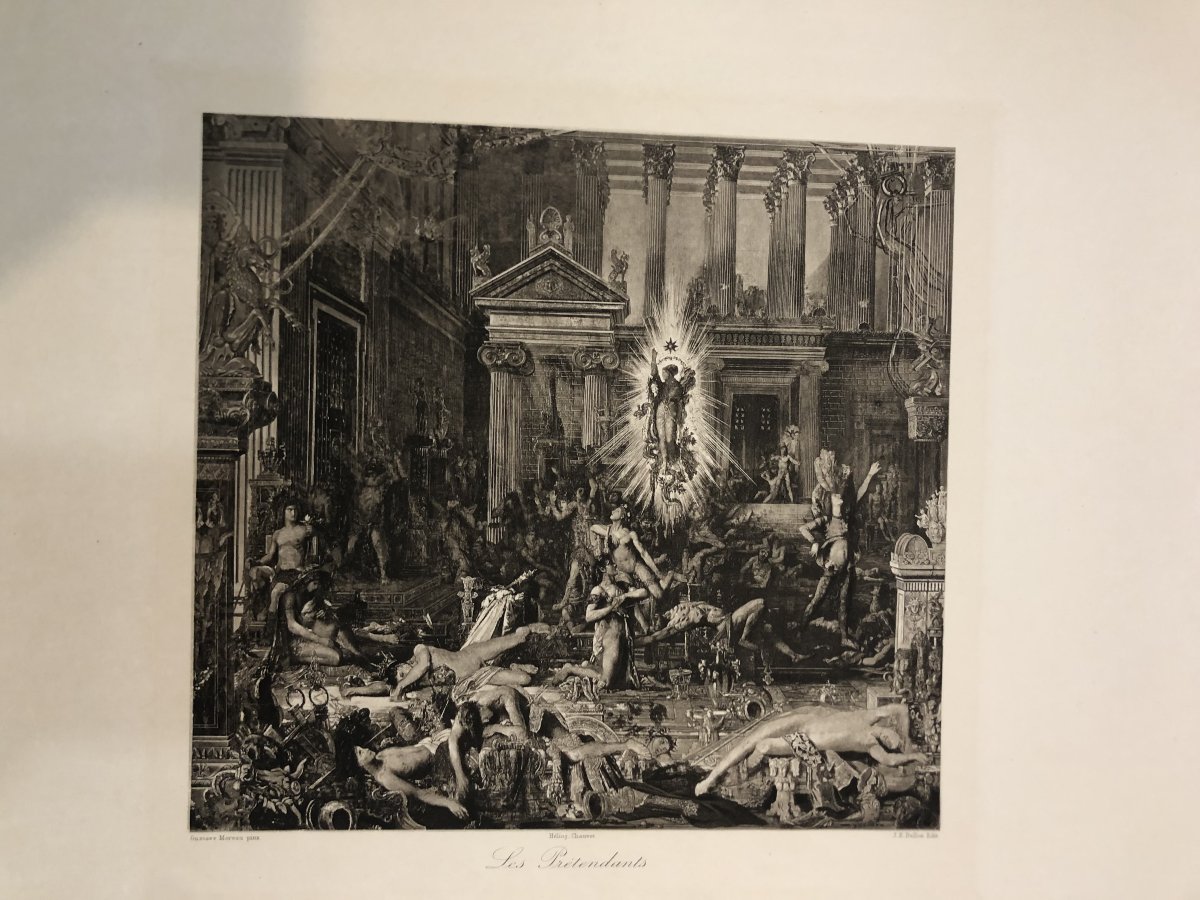Gustave Moreau: 60 Heliogravure Reproductions Of His Major Works.-photo-5