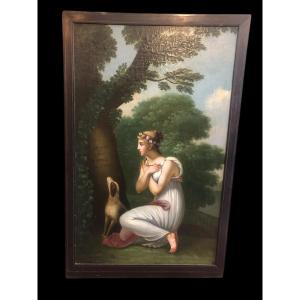  19th Century Romantic Painting 