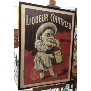 Vintage Cointreau Poster From Angers, 1897