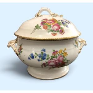Soupière porcelaine de Paris manufacture de