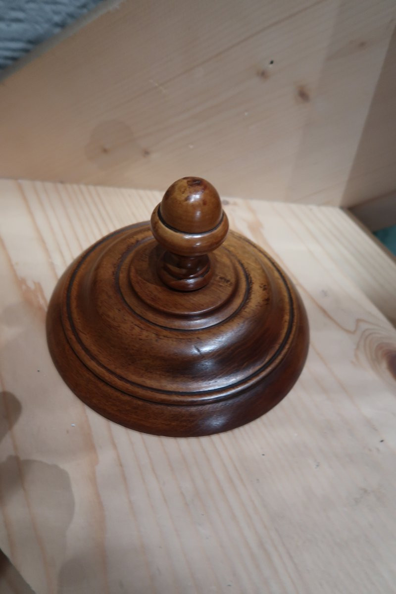 Coupe En Bois Tourné XIX ème-photo-2