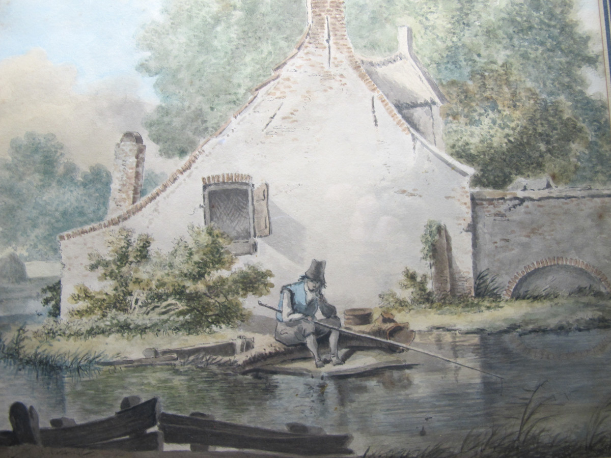 Dessin Aquarellé  XVIII 