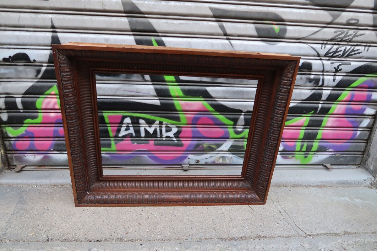 Walnut Frame, Napoleon III Period-photo-5