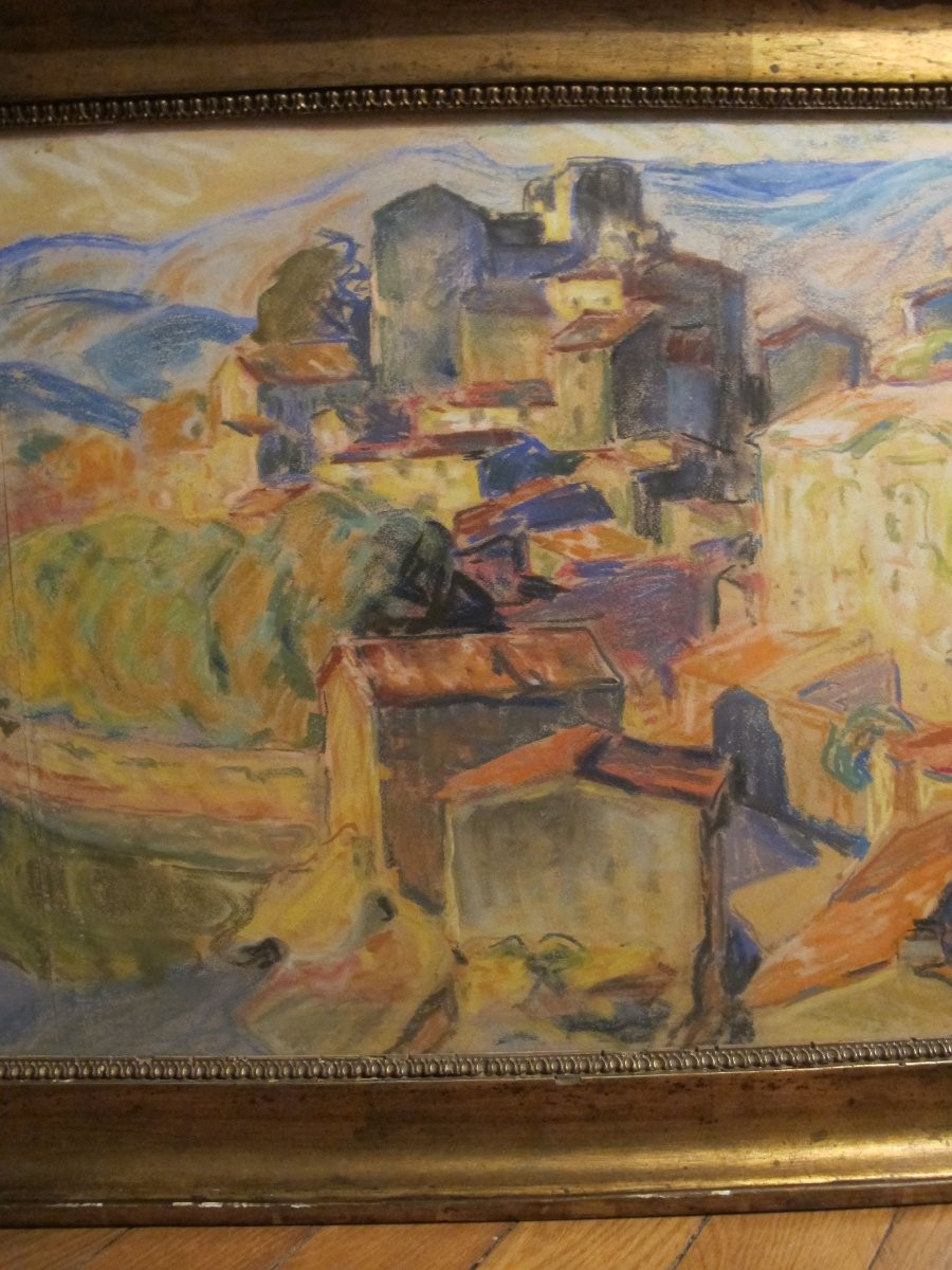 Landscape By Henri Brugnot-photo-3