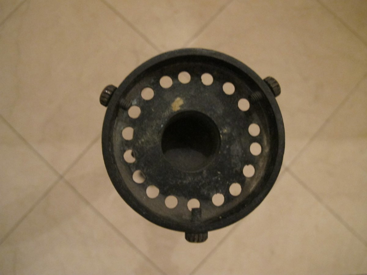 Bronze Lamp Base, Cat's Paw Model-photo-6