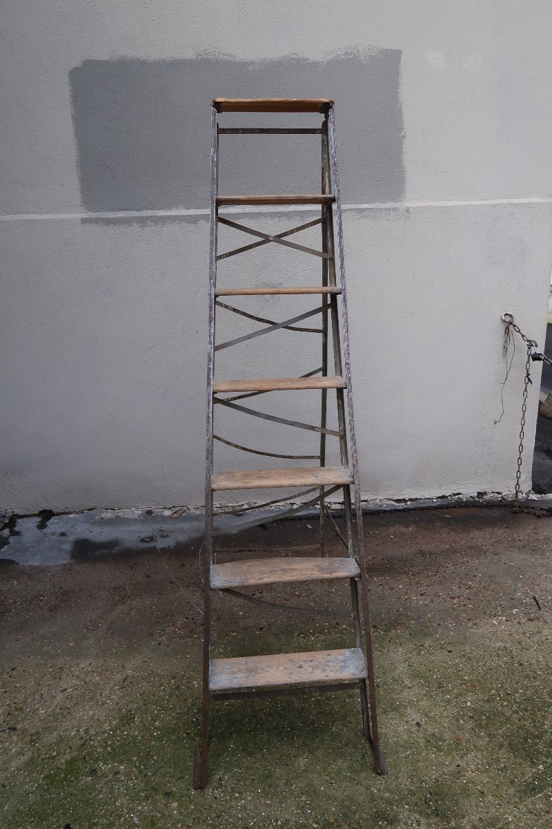 Late 19th Century Stepladder -photo-2