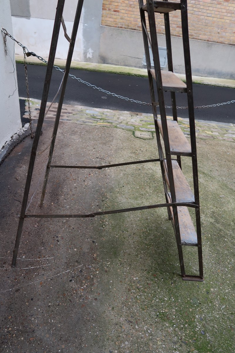 Late 19th Century Stepladder -photo-3