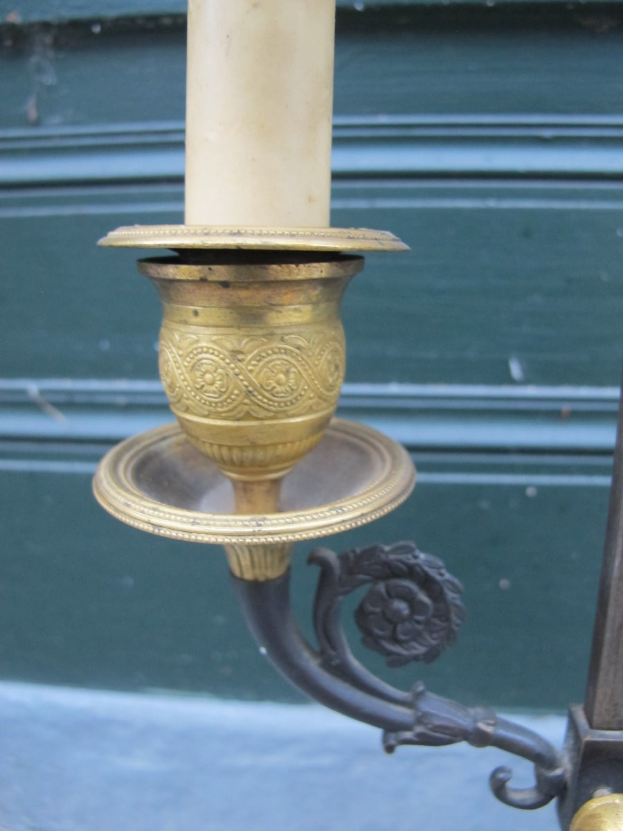 Lampe Bouillotte  Epoque Restauration-photo-1