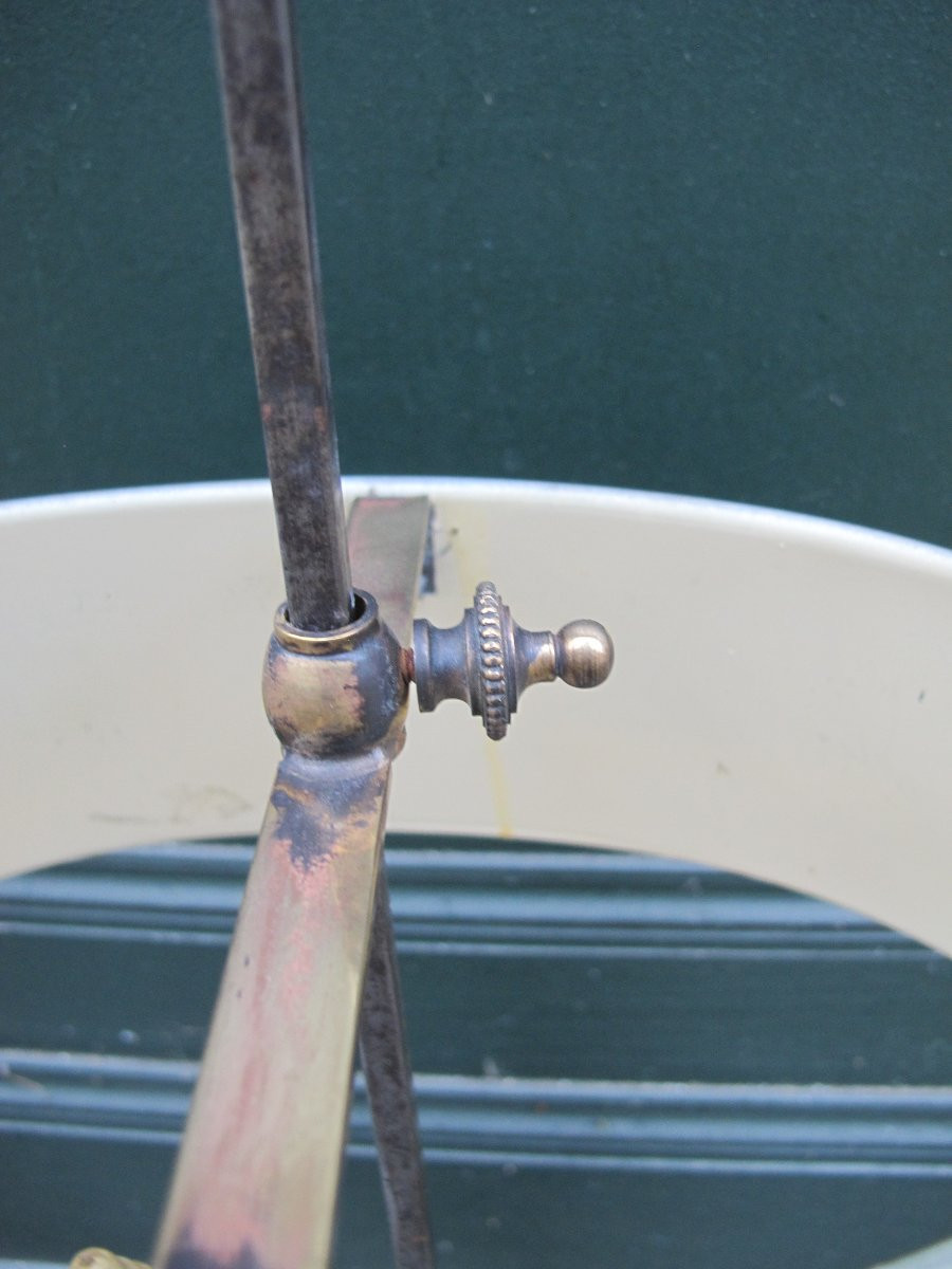 Lampe Bouillotte  Epoque Restauration-photo-2