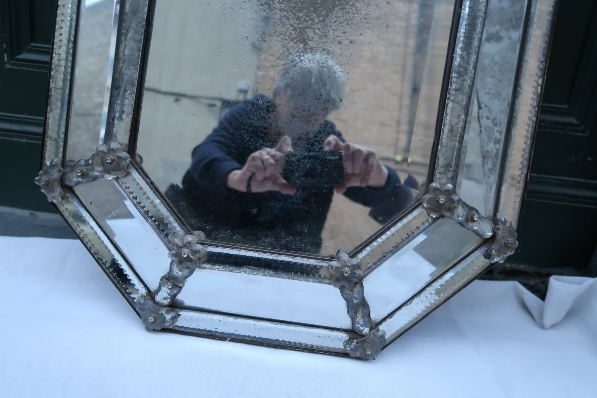 Miroir Venise  XIX-photo-3
