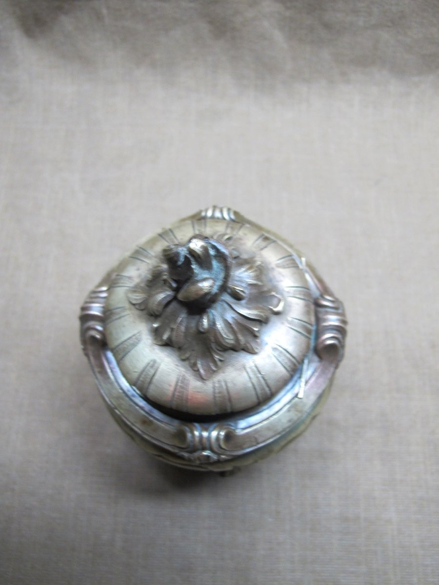 Bronze Inkwell From The Late 19th Century-photo-5