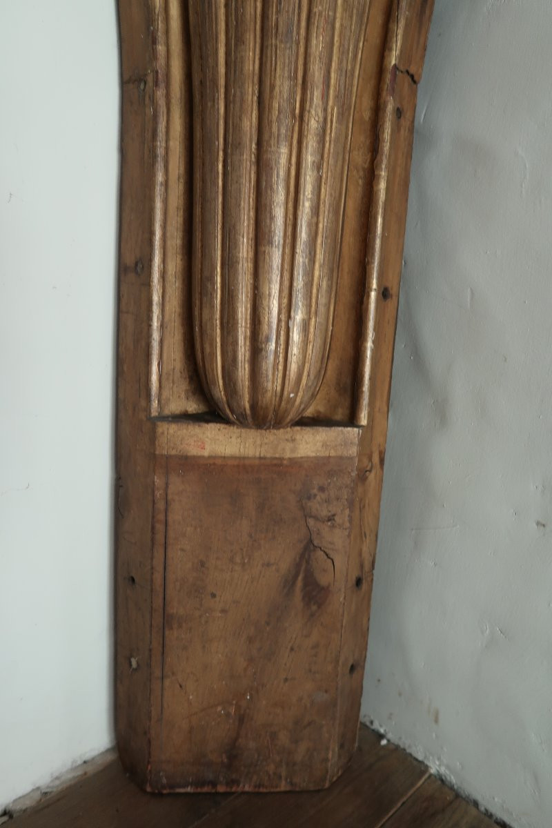 Bois doré  " éventail "  vers 1930-photo-4