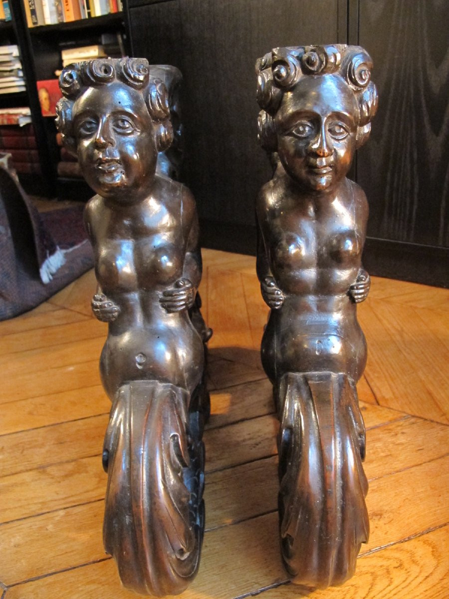 Pair Of Renaissance Style Elements -photo-4