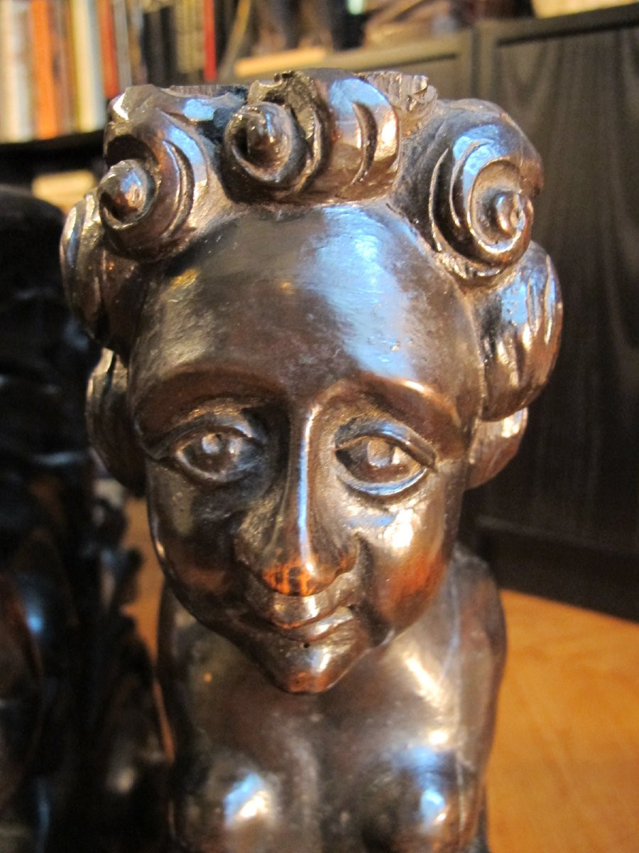 Pair Of Renaissance Style Elements -photo-2