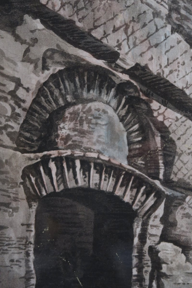 Engraving "baths Of Caracalla"-photo-3
