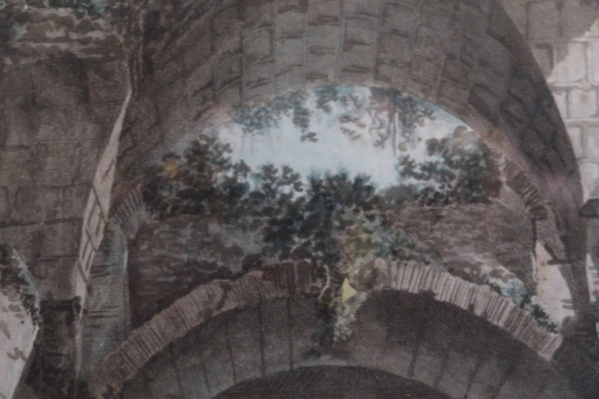 Engraving "baths Of Caracalla"-photo-2