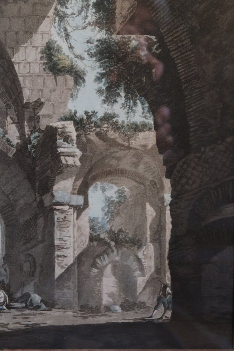 Engraving "baths Of Caracalla"-photo-6